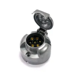 AMIO GNIAZDO HAKA ELEKTRYCZNE 7-BIEGUNOWE (7 PIN) ALU