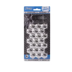 GÓRECKI NASADKA, ZAŚLEPKA ŚRUBY KOŁA 19MM CHROM (OP. 21 SZT.)