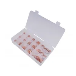 KB ZESTAW PODKŁADEK MIEDZIANYCH 150 SZT.