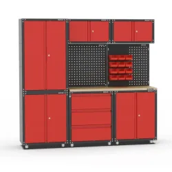 ROOKS ZESTAW MEBLI WARSZTATOWYCH RMS RED, 34 CZ. NA PALECIE