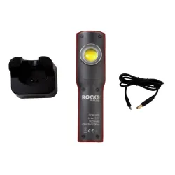 ROOKS LAMPA WARSZTATOWA COB LED, 10+3W, 1000 LM