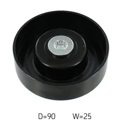 SKF ROLKA PASKA WIELOROWKOWEGO VW A4/EXEO 1,8T/2,0TFSI
