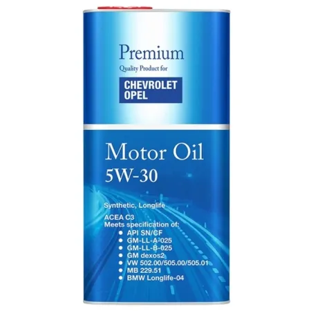 FANFARO (OLEJE DEDYKOWANE) OLEJ DO OPEL/CHEVROLET 5W30 5L C3/ SN/CF/ 502.00 505.01 / LL04 / 229.51 / DEX2 / GM-LL-A-025/-B-25 / METAL. OPAK.